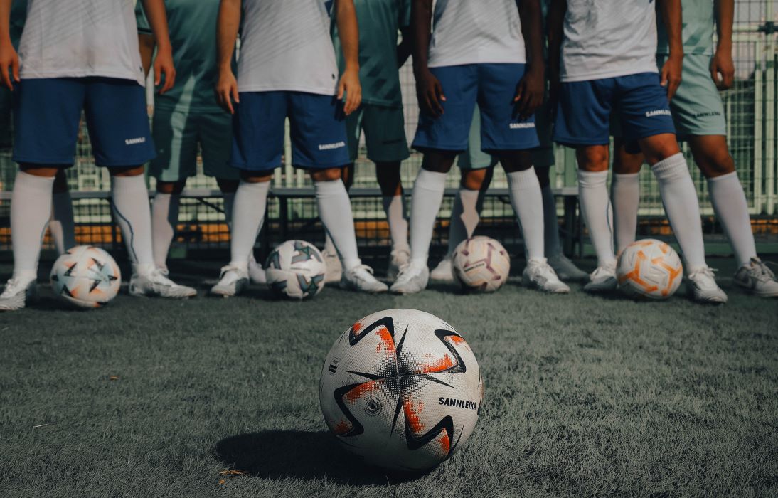 SANNLEIKA youth match footballs