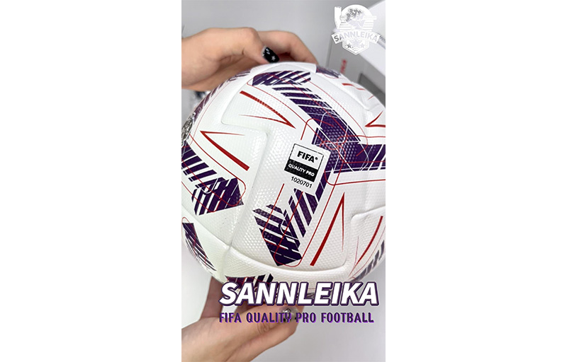 SANNLEIKA FIFA Quality Pro Football in Purple