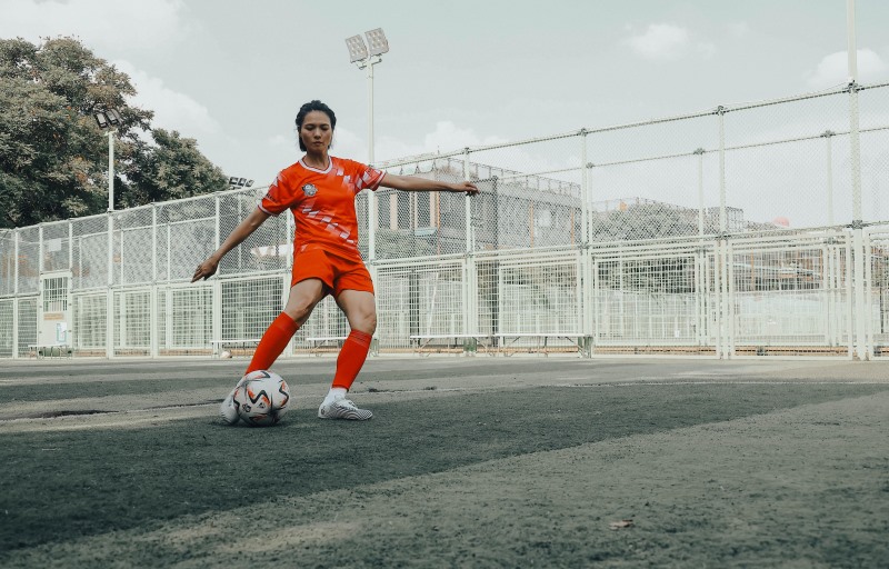 synthetic leather match football