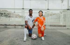 the thermal-bonded match footballs