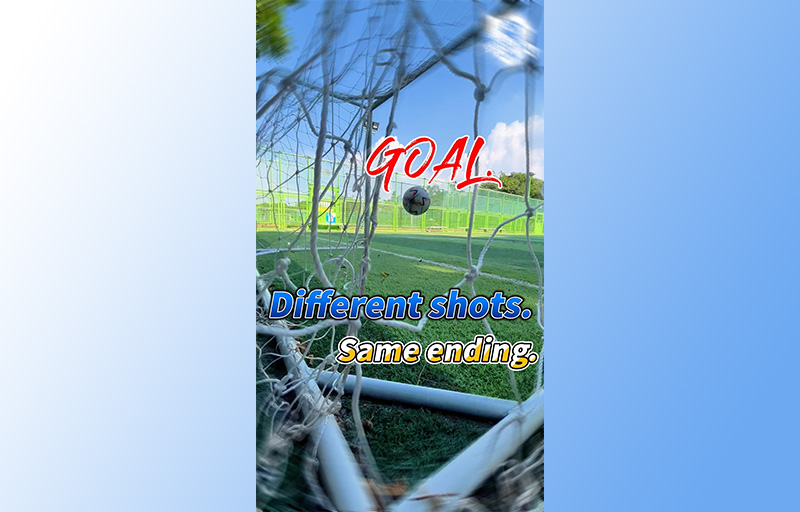 The Satisfying Moment with Football