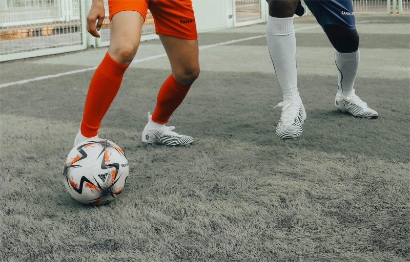 league match machine-stitched football